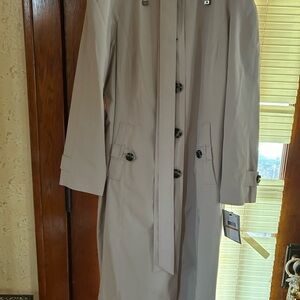 London Fog Classic Gray Trench Coat